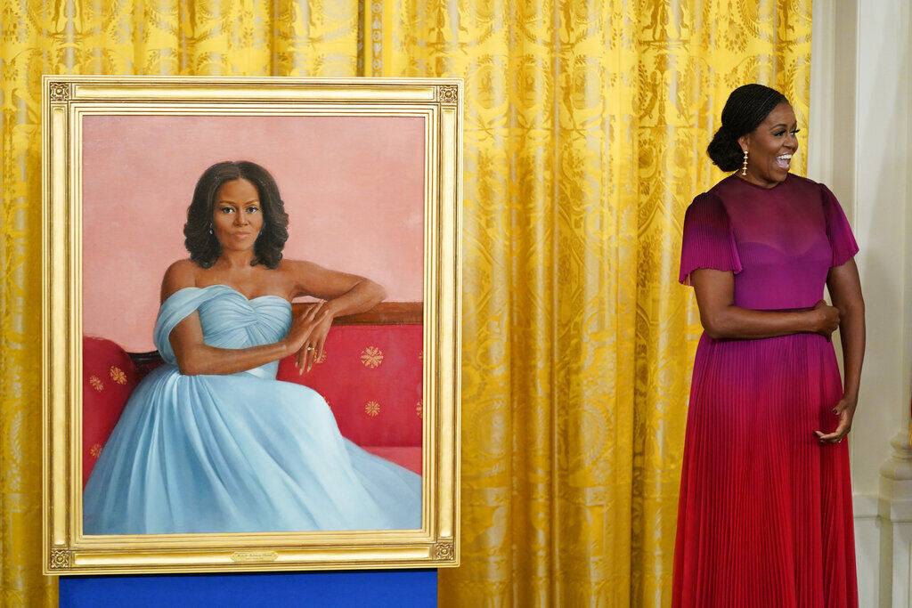 Biden Obama Portraits